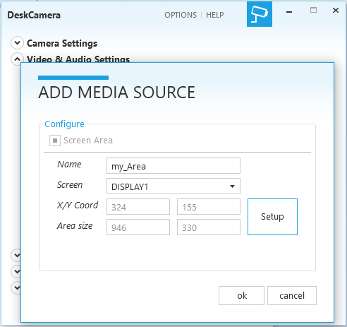 DeskCamera 3.2.0 – Crop Desktop