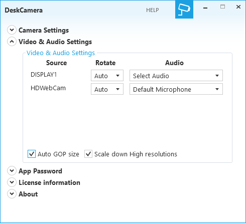 DeskCamera 2.2.0