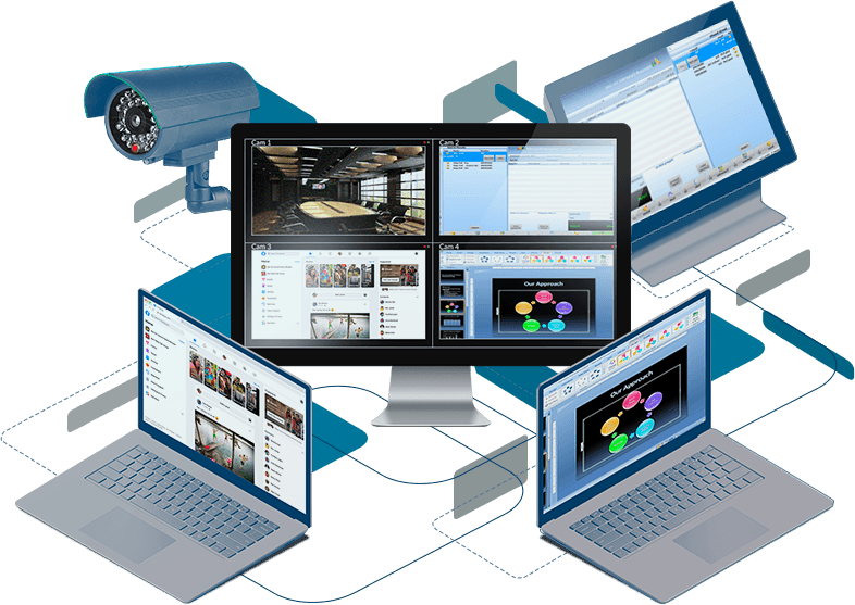 DeskCamera ONVIF screen and webcam capture DeskCamera ONVIF screen and webcam capture logo